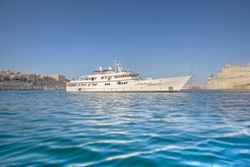 Classic luxury yacht refitted using Mitsubishi Electric drives