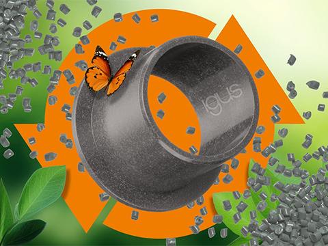 The new igus recycled bearing is unveiled