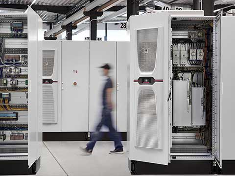 Enclosures, power distribution and cooling products from Rittal