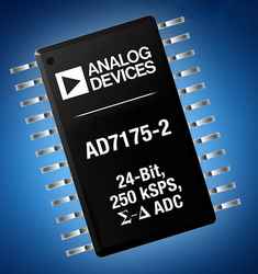 AD7175-2 Sigma-Delta Rail-to-Rail ADC available at Mouser
