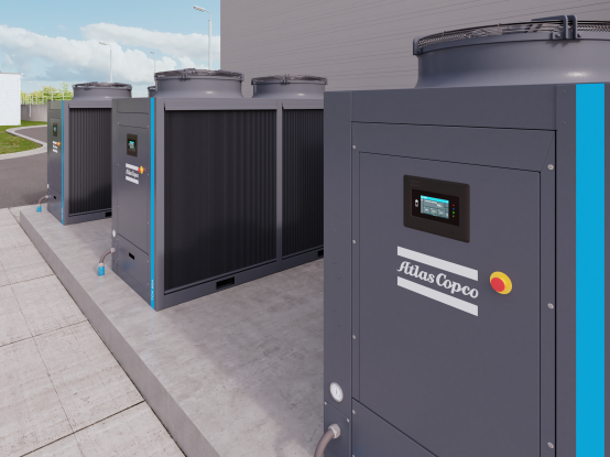 Atlas Copco takes the cool approach