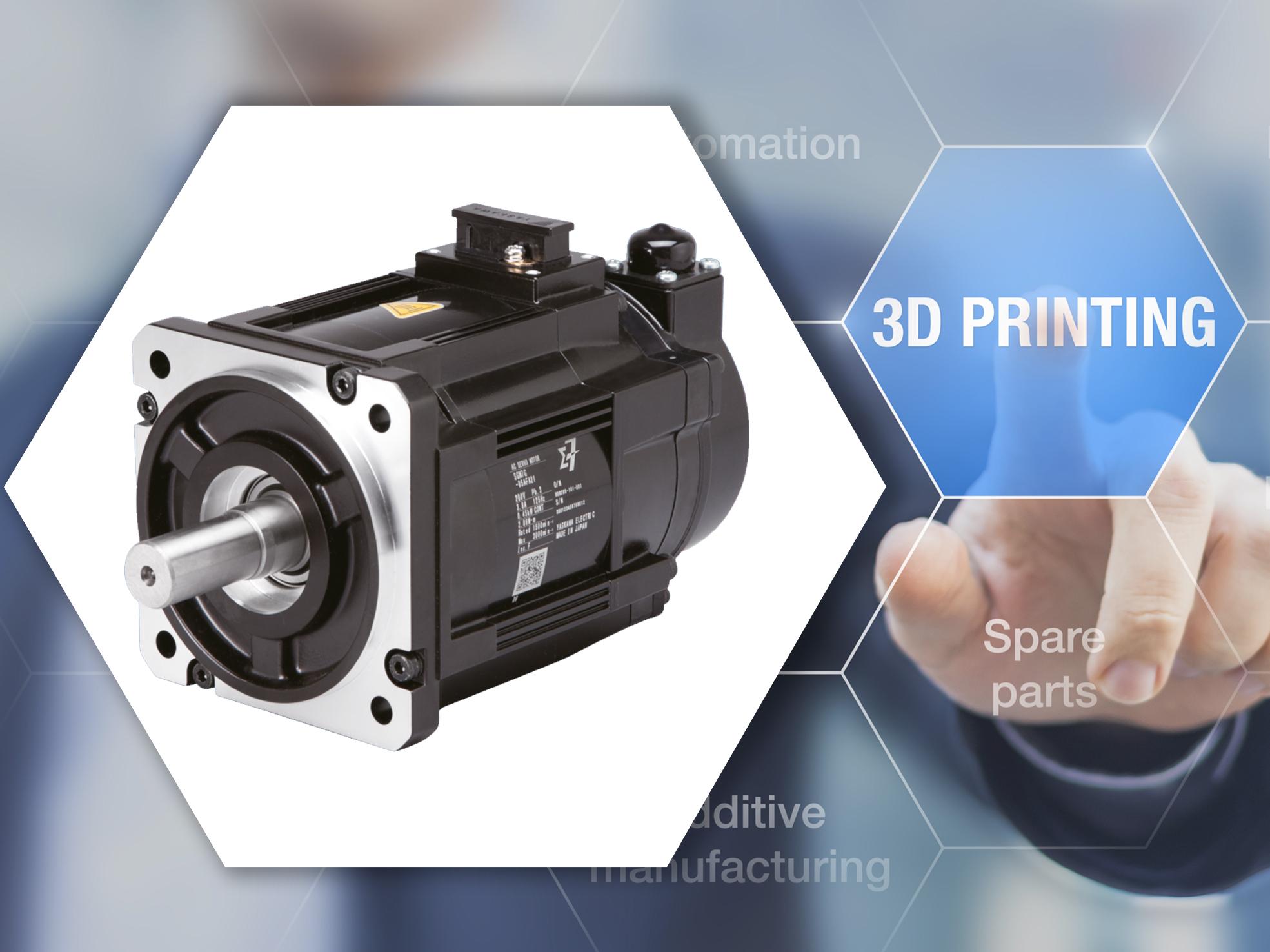 Advanced servo motors transforming 3D metal printing