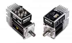 Integrated servo motors with feedback, drive and motion control
