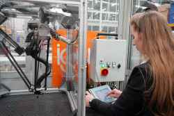 igus drylin delta robot tours the UK and Ireland