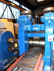 Infrared sensors monitor steel temperatures in rolling mill