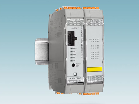 IFS Profisafe Gateway for the easy network integration of up to 15 motor starters