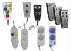 Herga's comprehensive switching range includes hand controls