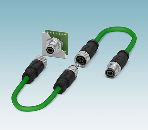 M12 connectors for Single Pair Ethernet