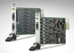 PXI Express modules for sound and vibration acquisition
