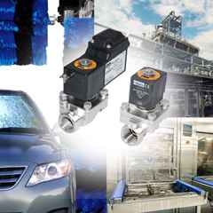 Parker introduces chemical and fluid-resistant solenoid valves