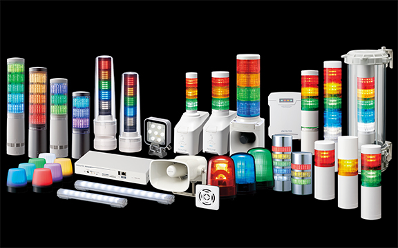 Patlite showcases warning devices at MachineBuilding.Live
