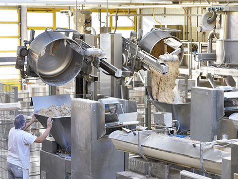 Bearing specification reduces wear and protects food safety