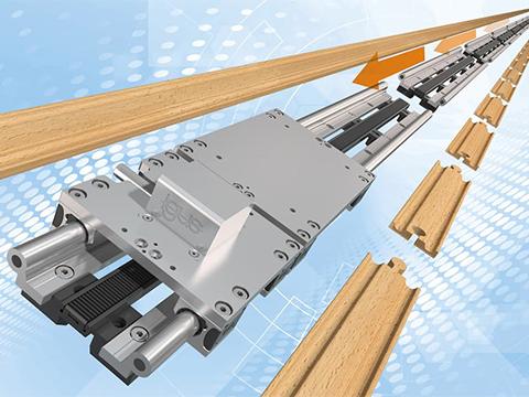 Modular linear guides for long distances assembled with ease