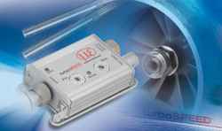 Compact turbocharger speed and temperature sensor