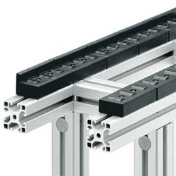 Roller conveyor elements are ESD-safe
