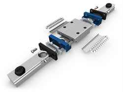 Miniature profile rail guide for laboratory automation from SKF