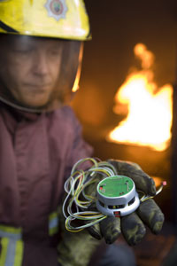 Palm-sized robots designed to assist firefighters