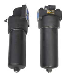 Industrial duplex filter with remote and automatic switching