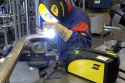 New ESAB Caddy Tig portable welding power sources