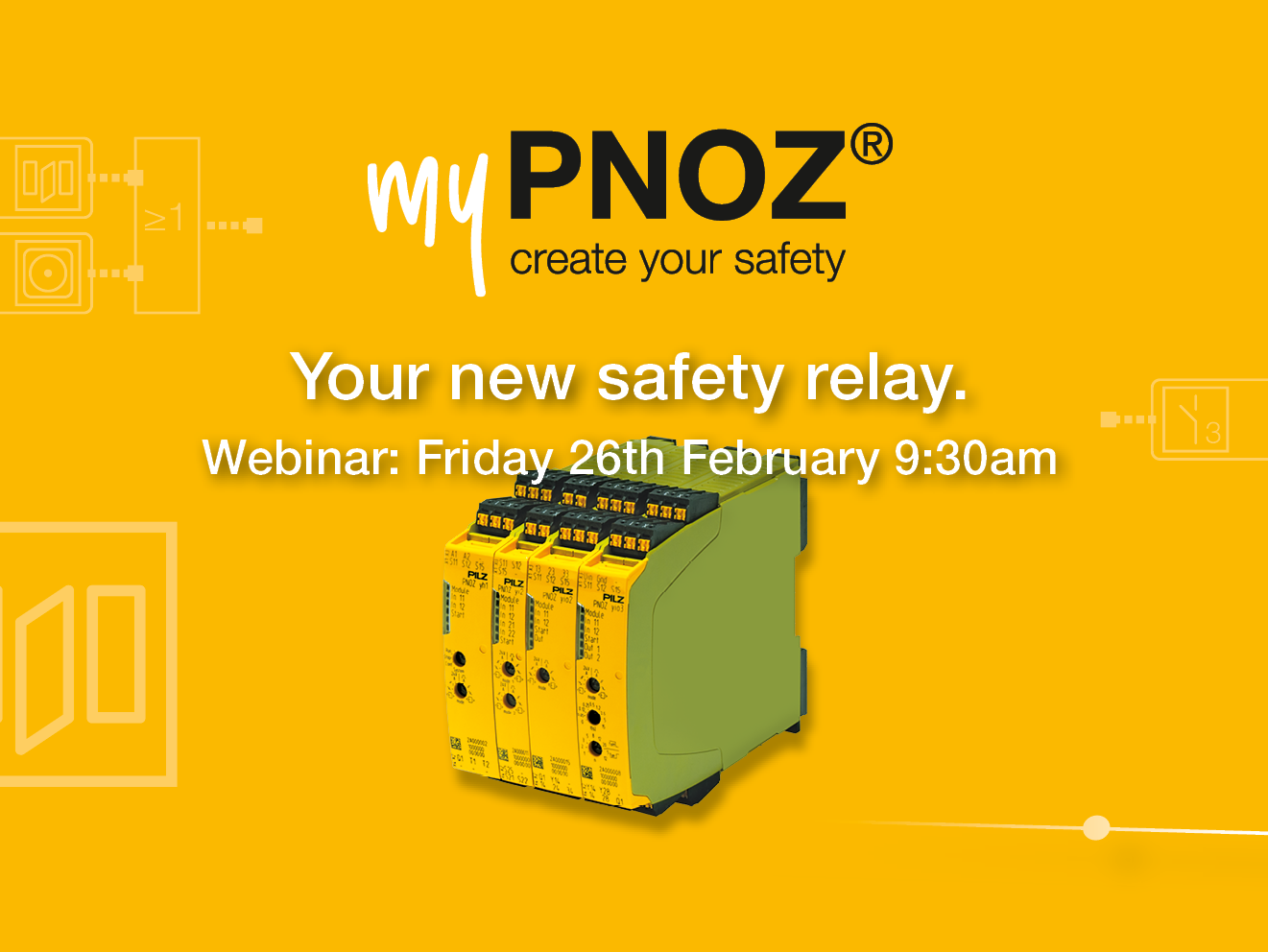Webinar: New Tailor-Made Safety Relay  Friday February 26th 