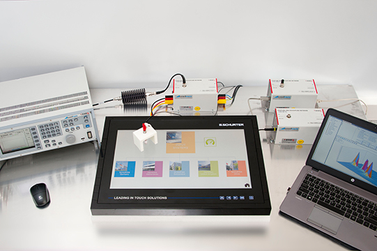 Solutions for touchscreen applications with high EMC requirements