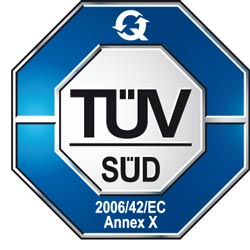 TUV SUD Octagon Certification Mark now for UK machine builders