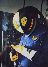 Reactive welding helmets offer all-round protection