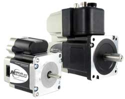 Stepper motors can be used as brushless servos