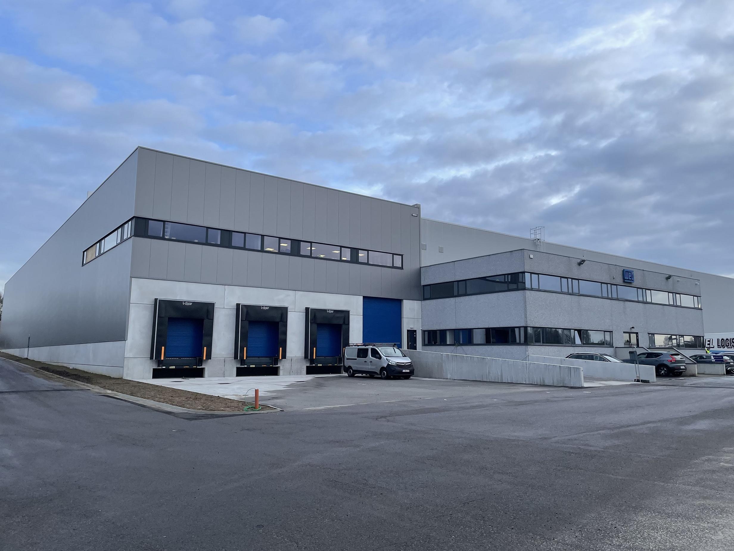 Warehouse expansion for WEG Belgium