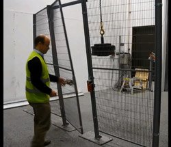Fortress Interlocks and Troax mesh doors up to impact challenge