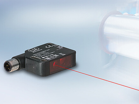 Compact laser sensor measures distances to objects up to 60 metres away