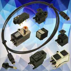 Extensive range of fibre optic connectors, adapters and cables 