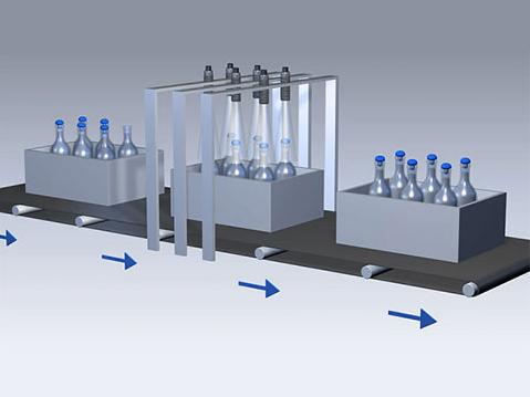 Inductives provide reliable final check on bottle packing line