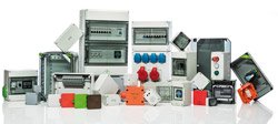 Extensive stocks of Spelsberg enclosures held in the UK