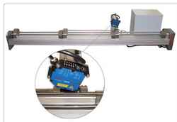 Laser sensors measure profile depth of steel in pre-stressed con