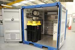 Fuel cell generator units controlled by NI hardware and software