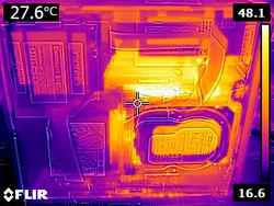 See hot spots in context with thermal imaging