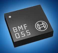 Custom-programmable 9-axis motion sensor from Bosch Sensortec