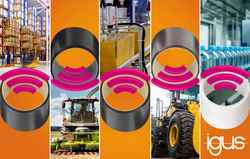 igus launches standard range of wear-detecting plain bearings