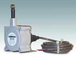 Celesco SP3 string pot sensor is low-cost, rugged and versatile