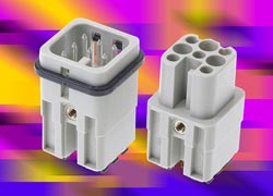 Compact industrial connectors are easy and quick to install