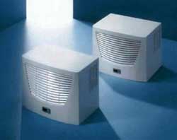 Rack air-conditioning unit features low-noise fans