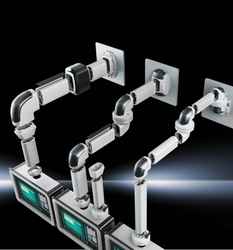 Support arm system now with automatic potential equalisation