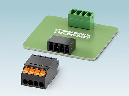 PCB connectors with innovative Push-X technology