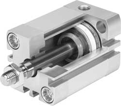 ISO 21287 compact cylinders with self-adjusting cushioning