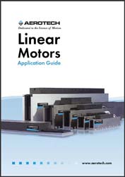 New free guide to application of linear motors