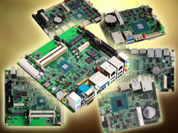 Nine SBCs announced: three processors in three motherboard sizes