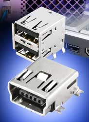 Competitively priced USB connectors available ex-stock