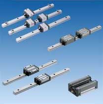 Extensive range of linear guides for factory automation 
