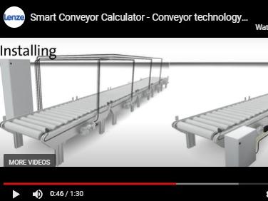 Lenze Smart Motor video is handy for conveyor designers